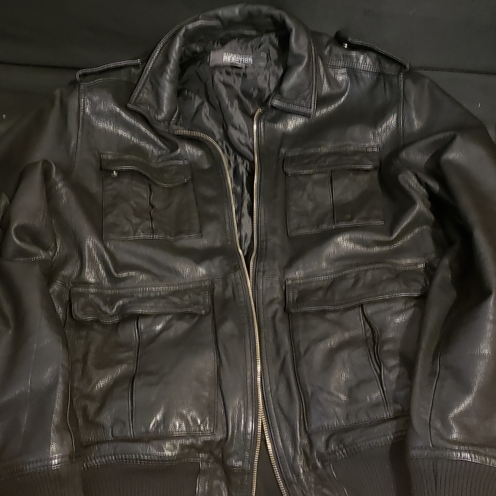 Leather casual Kenneth Cole